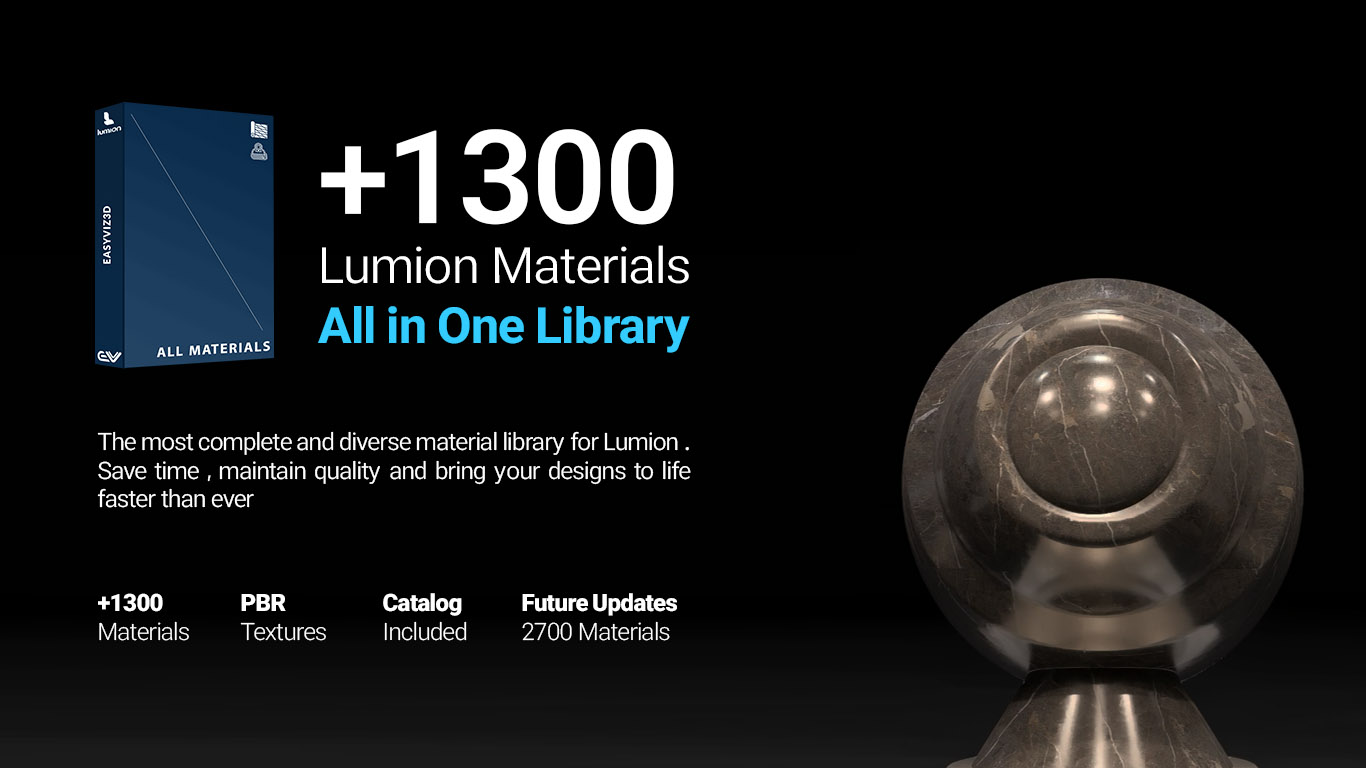 Lumion Material Library Easyviz Lumion Materials and Assets for Realistic Rendering New Material