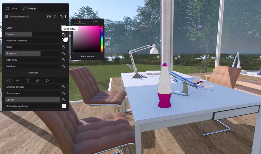 Screenshot 2026 07 20 154147 Easyviz Lumion Materials and Assets for Realistic Rendering Uncategorized How to Create a Realistic Animated Emissive Lamp in Lumion Using Video Textures