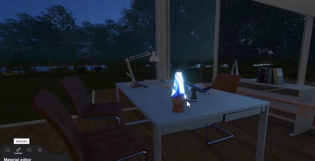 Screenshot 2026 07 20 155015 Easyviz Lumion Materials and Assets for Realistic Rendering Uncategorized How to Create a Realistic Animated Emissive Lamp in Lumion Using Video Textures